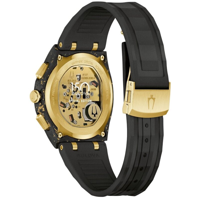 Reloj Bulova CURV Forged Carbon 98A328