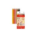 Set Kawaii 12 Lápices de Colores Swisscolor Acuarela Animales