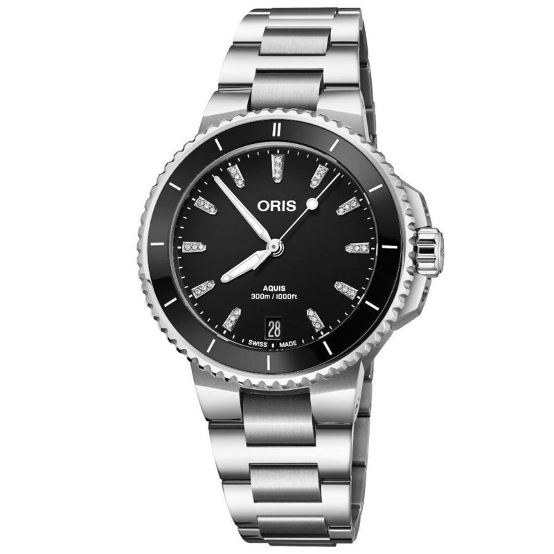 Reloj Oris Aquis Date Diamonds 01 733 7792 4194-07 8 19 05P