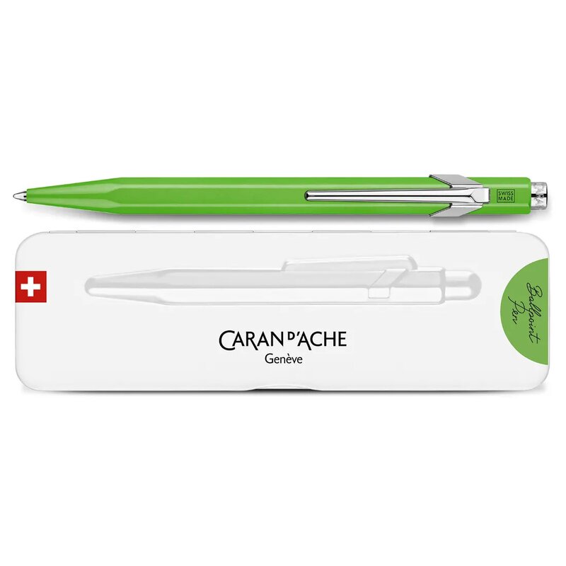 Bolígrafo Caran D´ache 849 PopLine Fluorescent Green