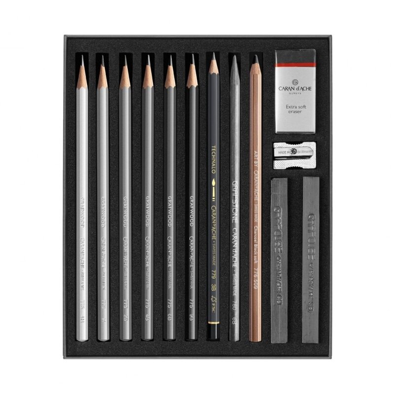 Set Art By Caran d'Ache Sketching 14 Productos