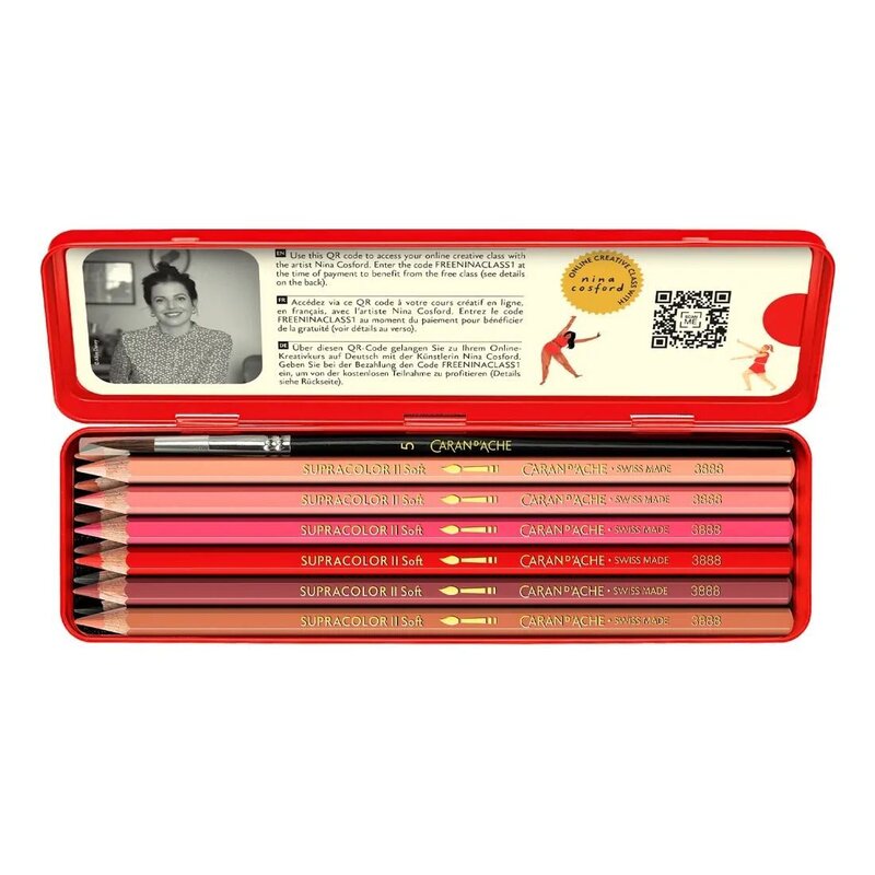Set Caran d'Ache Supracolor Aquarelle Nina Cosford