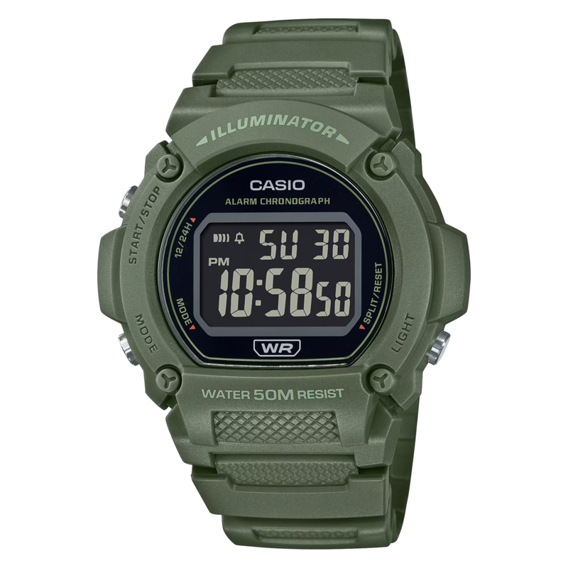 Reloj Casio DIGITAL W-219HC-3BV