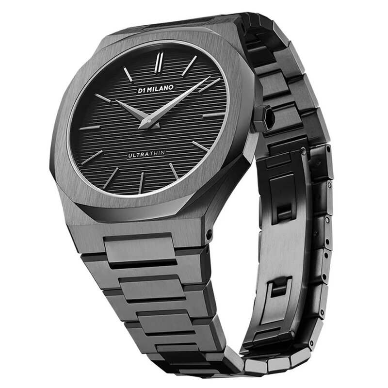 Reloj D1 Milano Ultra Thin Gun Metal
