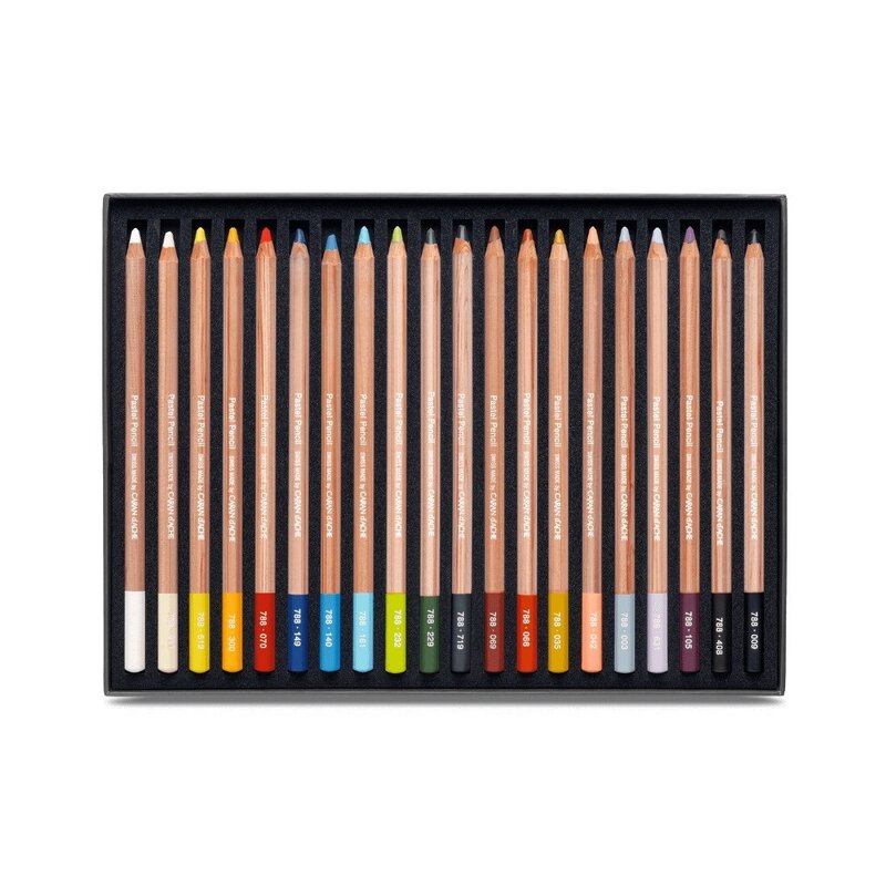 Lápices Pastel Caran d'Ache de 20 colores