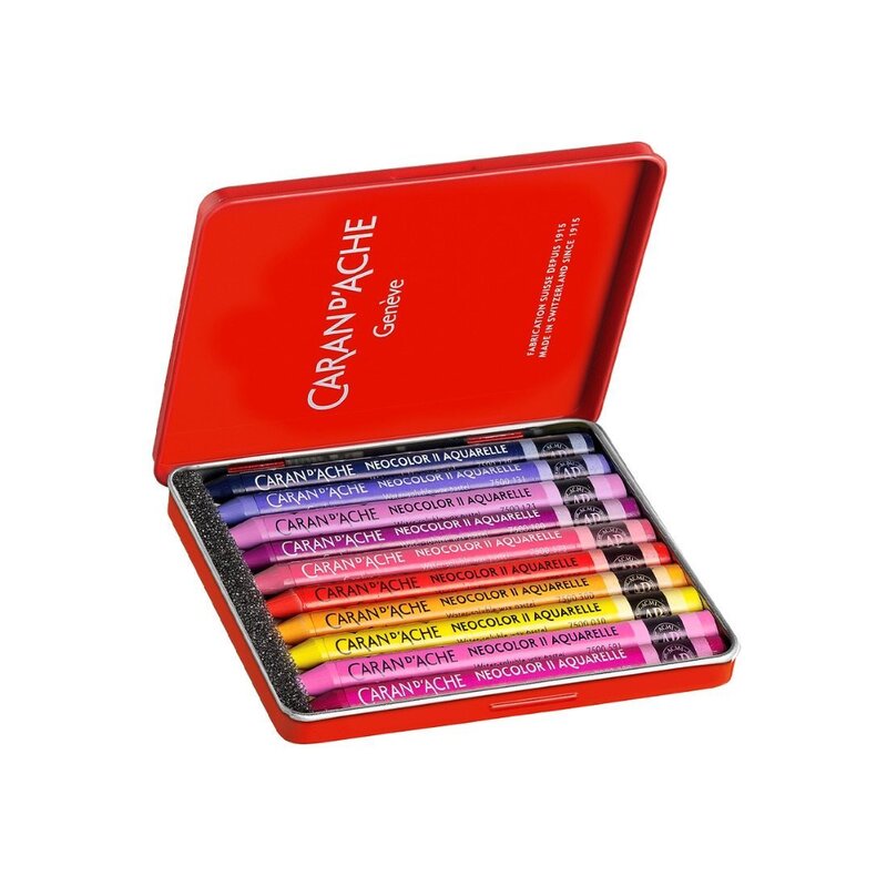 Caja de 10 Pasteles Acuarela NEOCOLOR™ II Edición Especial