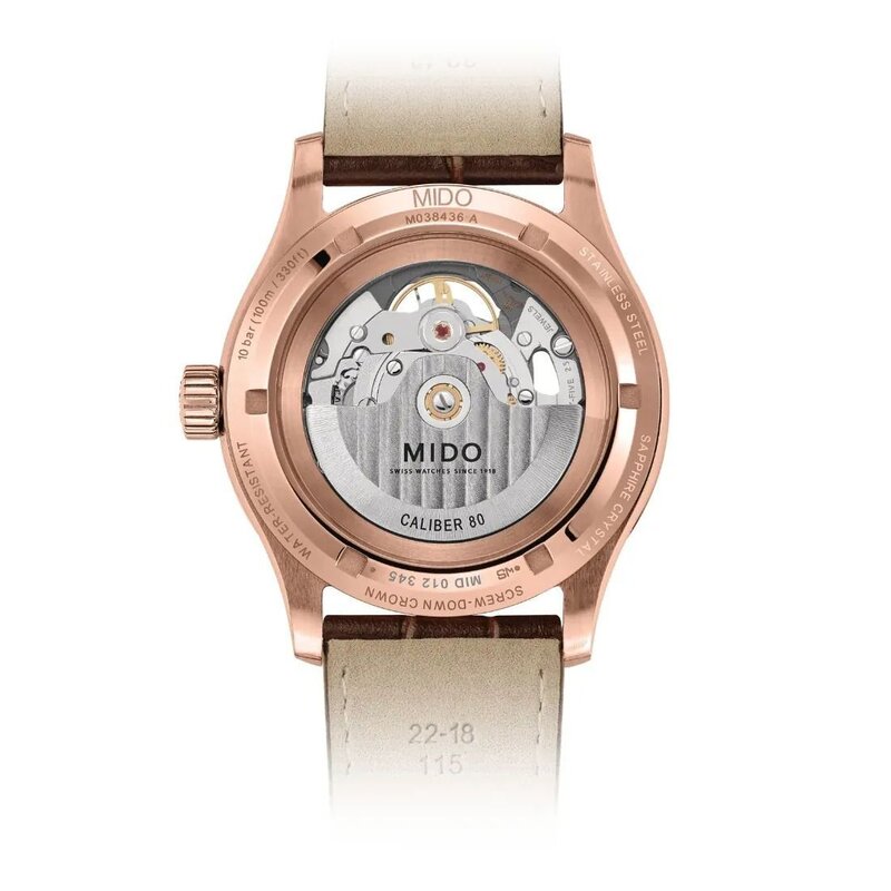 Reloj Mido Multifort Skeleton Vertigo