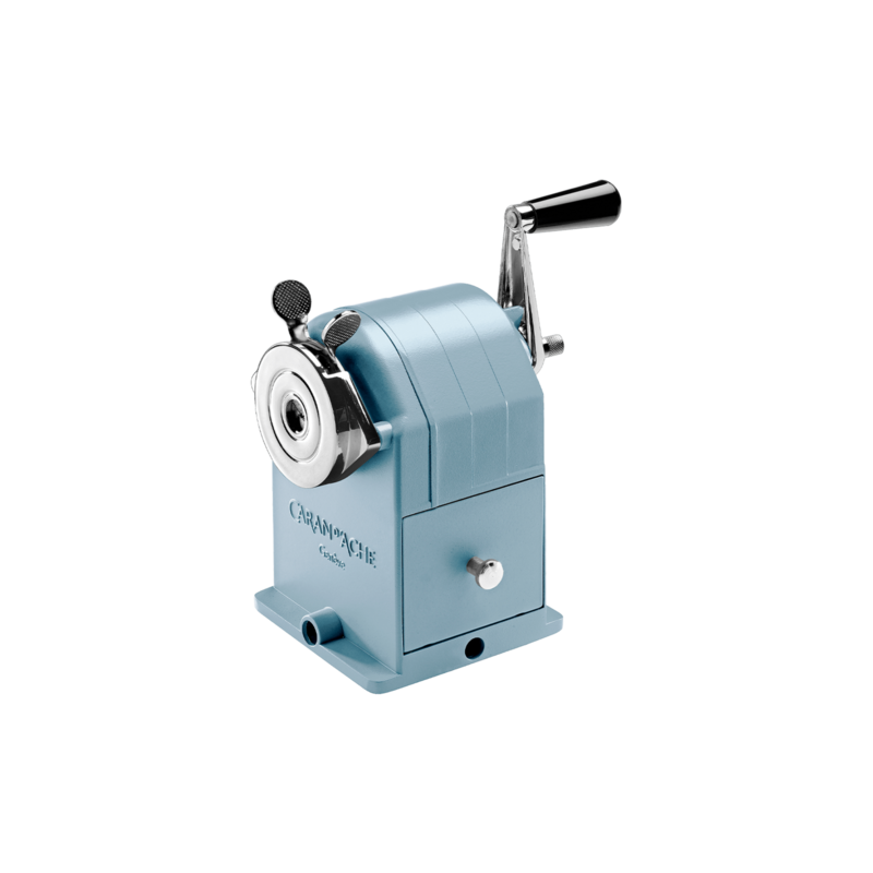 Maquina Sacapuntas Caran d'Ache Alpine Frost Edición Especial