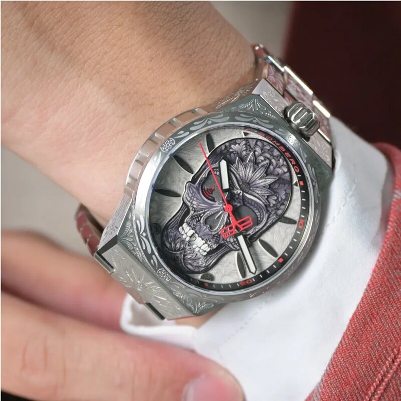 Reloj Bomberg Cancún Skull
