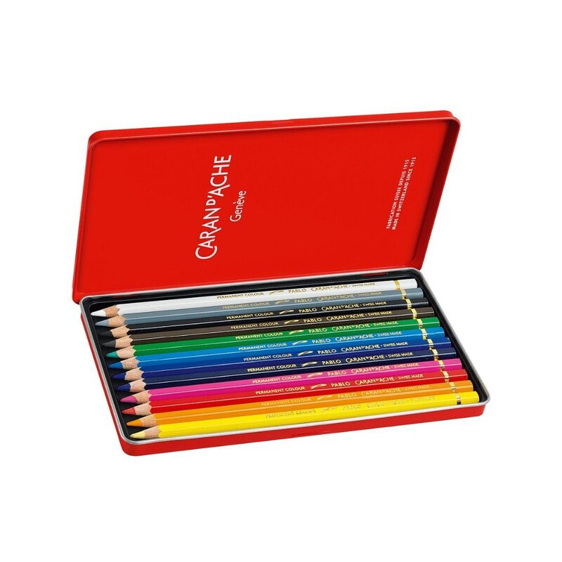 Colores Caran d’Ache Pablo 12