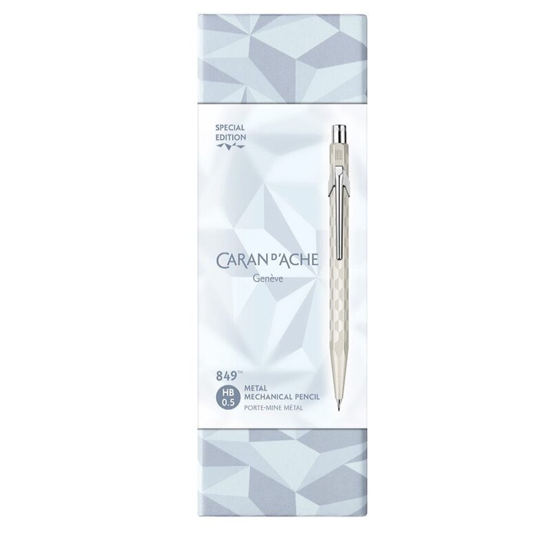 Portaminas Caran D´Ache 849™ Blanco escarcha alpino