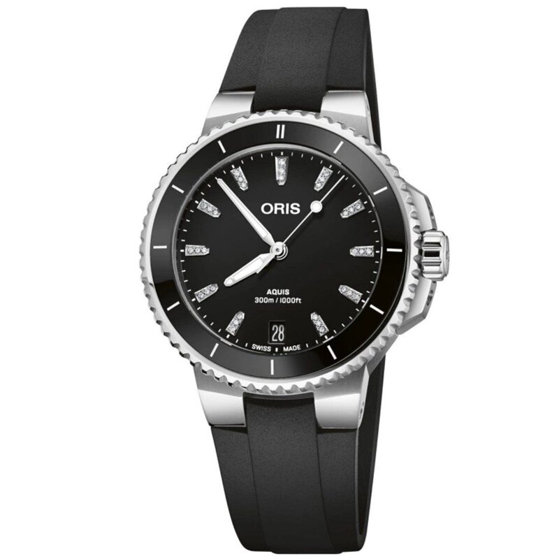 Reloj Oris Aquis Date Diamonds 01 733 7792 4194-07 4 19 64FC