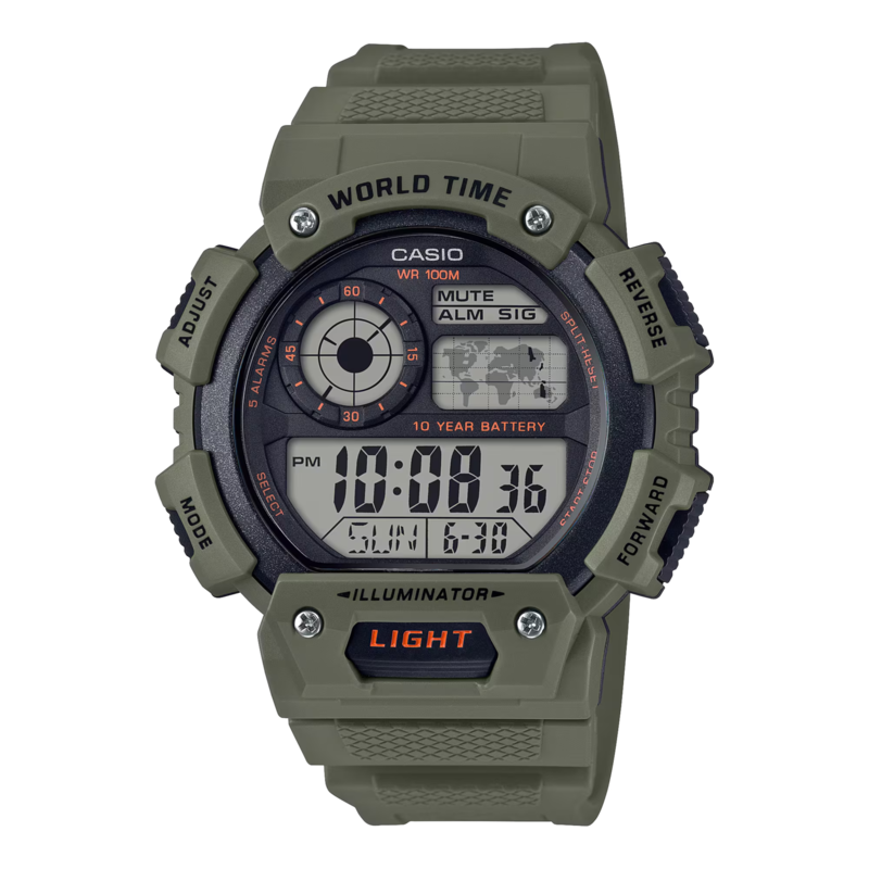 Reloj Casio Digital AE-1400WH-3AV