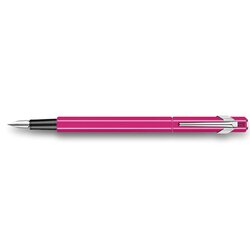 Pluma Fuente Caran D'Ache 849 Metal Purple Flo