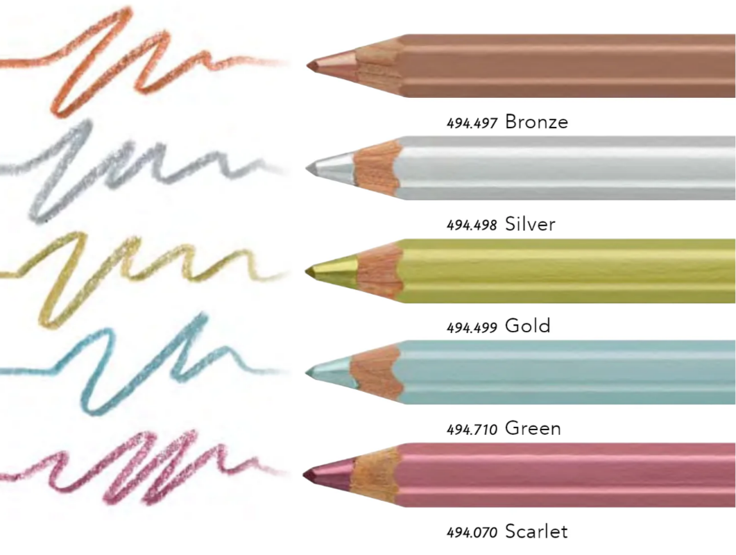 Lapices Colores Caran D Ache Metalicos