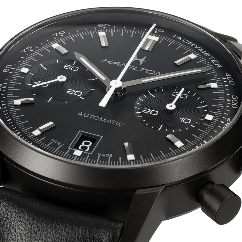 Reloj Hamilton American Classic Intra-Matic Chrono Full Black