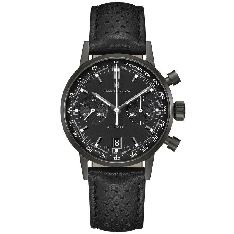 Reloj Hamilton American Classic Intra-Matic Chrono Full Black