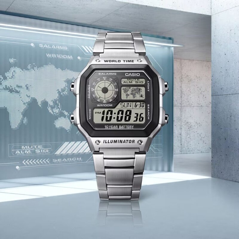 Reloj Casio Digital AE-1200WHD-1AV