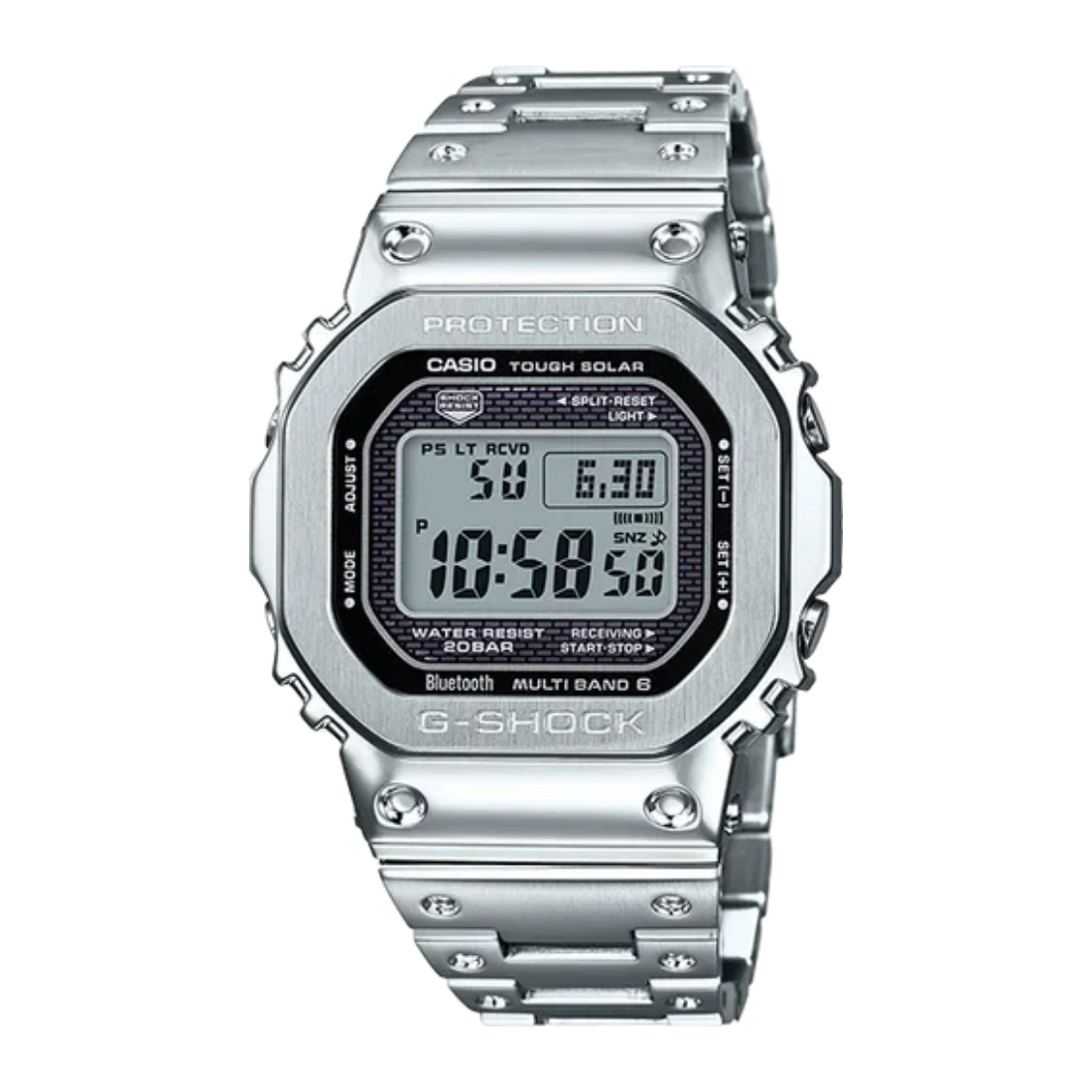 varilla Más grande frecuencia Reloj Casio G-Shock Solar GMW-B5000D-1 - e-WATCH